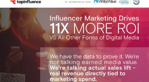 Interesting Infographics: Influencer Marketing Drives 11x more ROI